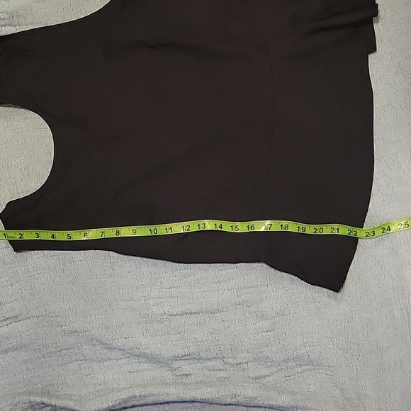 BCBG MaxAzria Womens Size M Asymmetrical Babydoll Top Whimsigoth, - Picture 8 of 8